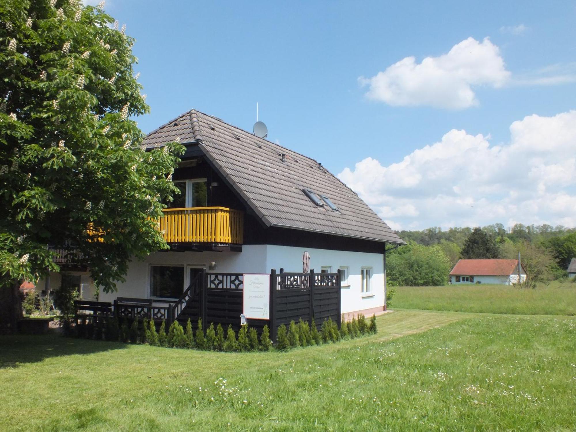 Ferienhaus Moni Mit 2 Separaten Wohnungen Am Silbersee Frielendorf Exterior foto